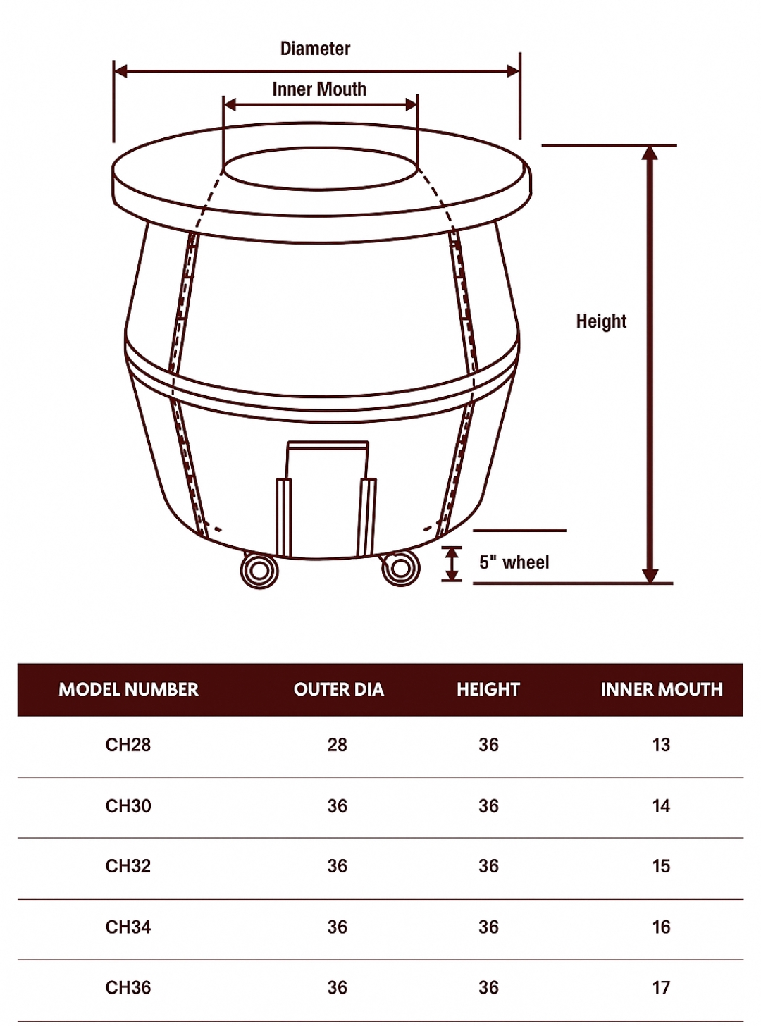 copper hammered tandoor