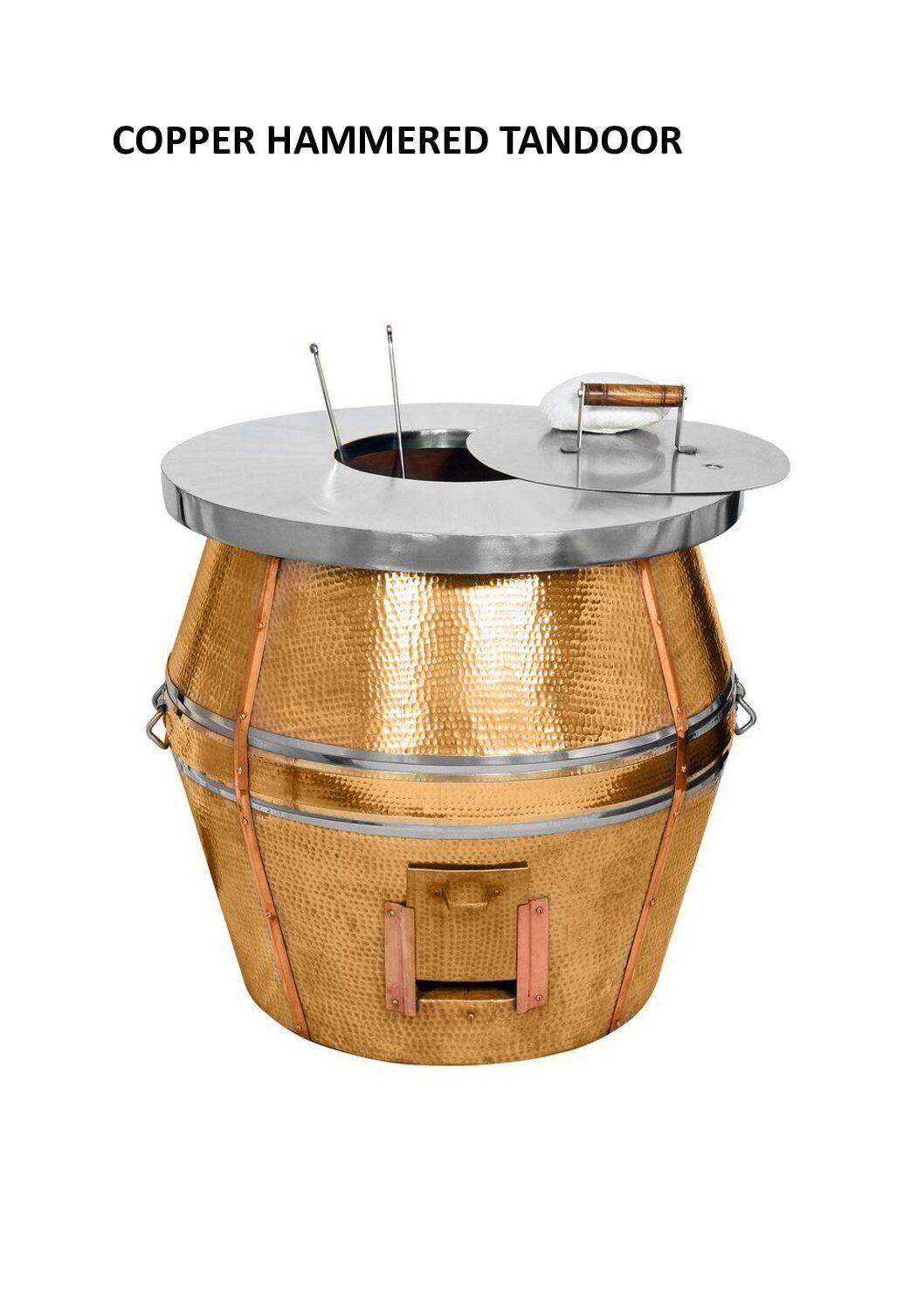 COPPER HAMMERED TANDOOR