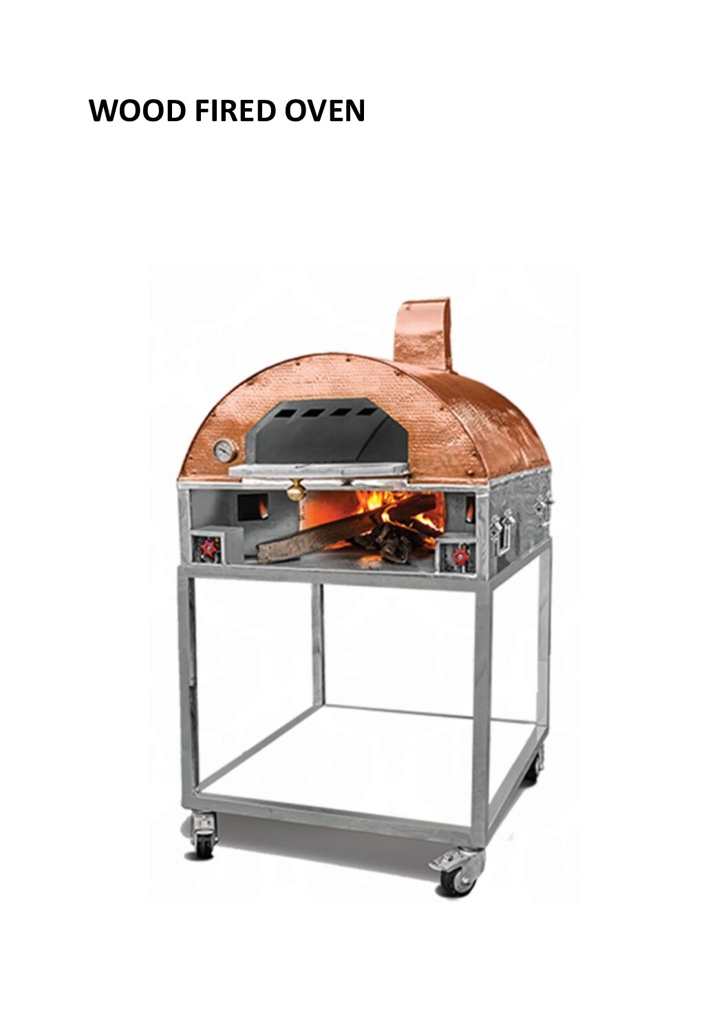 COPPER WOOD FIRED OVEN