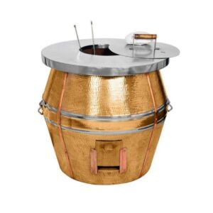 copper hammered tandoor