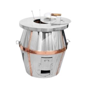 mirror finish brass tandoor