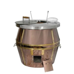 rose gold round tandoor