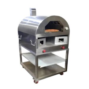 stainless steel gas pizza oven